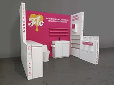 Custom 10x10 Trade Show Booth Hybrid– Natural Products Expo West