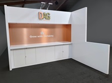 Custom 10x10 Trade Show Booth – MJ - Bizcon