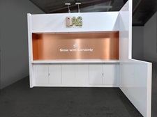 Custom 10x10 Trade Show Booth – MJ - Bizcon